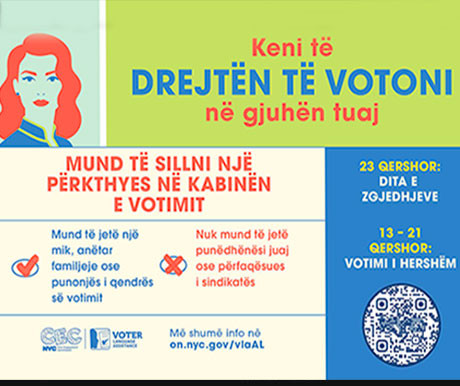 Vote in Albanian